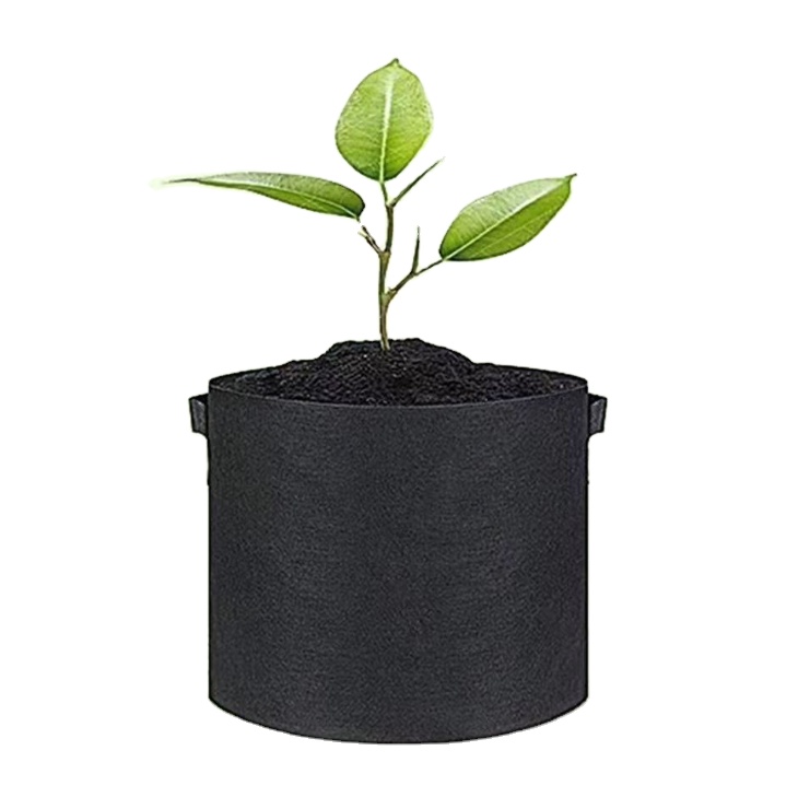 Пользовательские многофункциональные пакеты для выращивания растений из войлока с ручками