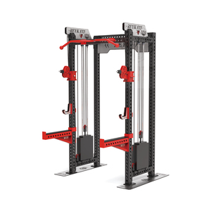 Chim nhỏ phòng tập thể dục thiết bị tập thể dục nhiều cáp ròng rọc hệ thống Squat điện lồng giá chức năng huấn luyện viên Smith với trọng lượng Stack - Product Image 1