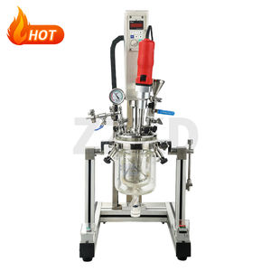 Electric Heating SUS304 Stainless Steel Emulsifying Mixing <b>Tank</b> 1L with <b>Heater</b> Milling Capability Motor & Pump for Chemicals - Product Image 1