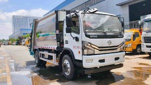 Xe tải rác di động thủy lực với hộp số tự động và động cơ diesel để thu gom chất thải - Product Image 2