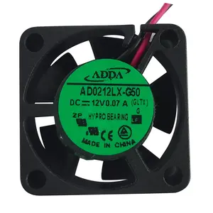 ADDA AD0212LX-G50 2.5CM 12V DC 0.07A 1.8CFM 0.84W 8000RPMスイッチビデオレコーダーサーバーシャーシ電源軸流冷却ファン