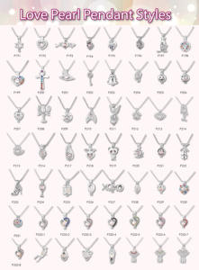 Inci gabbia ciondolo con motivo a croce perla per anniversario di lusso Vintage girocollo di cristallo, sirena di loto - Product Image 5