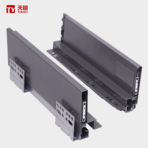 Nhiệm vụ nặng nề mở rộng đầy đủ giấu Ngăn kéo trượt đường ray mềm đóng cài đặt cho nhà bếp & phòng tập thể dục sử dụng - Product Image 4