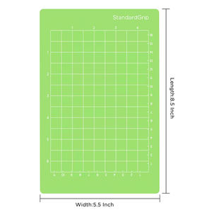Tapis de coupe artisanal Standard en vinyle auto-guérissant, 4.5x6.5, pour Machine <span class=keywords><strong>Cricut</strong></span> Joy, traceur de coupe camée de Silhouette - Product Image 1
