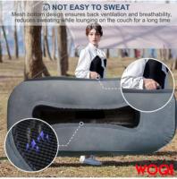 Canapé gonflable automatique WOQI avec pompe intégrée, disponible pour le camping et la randonnée en intérieur et en extérieur