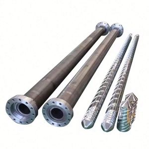 Corrosion Resistant Conical Twin Screw Barrel <b>Extruder</b> Molding Machine for <b>Plastic</b> & High Efficiency & Durability - Product Image 2