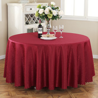 Mantel de Hotel de algodón impermeable blanco rojo con estampado Simple, mantel Rectangular de estilo europeo para mesa de centro de comedor
