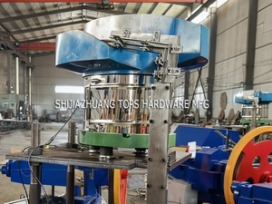 Machine <span class=keywords><strong>automatique</strong></span> TOPS à moteur haute vitesse 9G 11G, haute efficacité, Z94-4A, pour la fabrication de clous de toiture par vibration, avec disque anti-blocage - Product Image 2