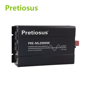 ตัวแปลงพ<span class=keywords><strong>ล</strong></span>ังงานอินเวอร์เตอร์ Pretiosus ดัดแปลงซายน์<span class=keywords><strong>เวฟ</strong></span>พร้อมไฟ LED 2000วัตต์2000วัตต์เครื่องแป<span class=keywords><strong>ล</strong></span>งพ<span class=keywords><strong>ล</strong></span>ังงาน2KW อินเวอร์เตอร์รถยนต์ - Product Image 1