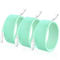 Câble USB C vers USB C en gros d'usine durable 1m 2m 3m 20W coton tressé charge rapide type C câble de données de chargeur Compatible