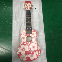 Ukulele nilon kayu latihan anak-anak pemula murah 21 inci stok pabrik