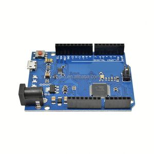 โมดูลไมโครคอนโทรลเลอร์ ATMEGA32U4 พร้อมสายเคเบิลข้อมูล บอร์ดสีน้ำเงิน บอร์ดพัฒนา Leonardo R3 - Product Image 4