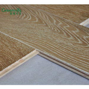 Revêtement de sol en <span class=keywords><strong>bois</strong></span> de chêne français, 5/12mm, <span class=keywords><strong>bois</strong></span> dur blanc - Product Image 2