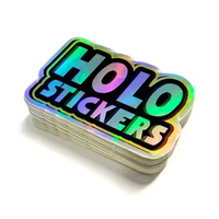Autocollant holographique étanche personnalisé Étiquette d'autocollant hologramme personnalisé de sécurité
