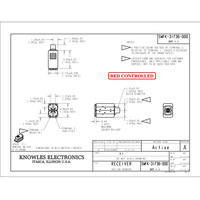 Écouteurs intra-auriculaires Knowles SWFK-31736-000 à armature équilibrée avec double tweeter