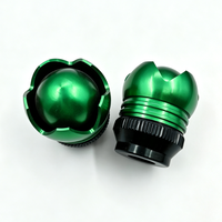 Cache-coupelle de fourche avant universel en aluminium CNC en forme de lotus pour moto, protection décorative de fourche antichoc
