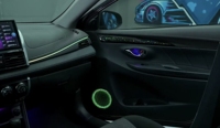 Lumière ambiante dynamique style ciel étoilé, symphonie arc-en-ciel pour TOYOTA Vios/Yaris L/Yaris (2014-2022)