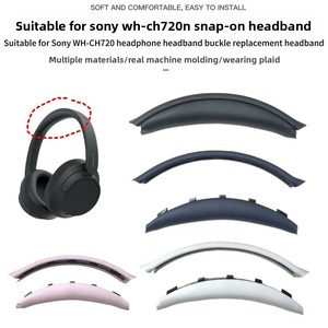 Para Sony WH-CH720N: Diadema de repuesto a presión con cojín de piel de cordero sintética, suave y cómoda, accesorio para auriculares. - Product Image 5