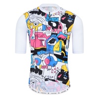 Maillot de cyclisme unisexe léger à manches courtes pour équipe, vêtements de cyclisme personnalisables, coupe aérodynamique, tenue d'équipe de club
