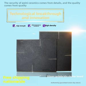 Silicon Carbide (SiC) Plate Board <strong>Pottery</strong> Equipment Kilnware Fire-Resistant <strong>Kiln</strong> Tool Ceramic <strong>Kiln</strong> Accessories Partition Pad - Product Image 6