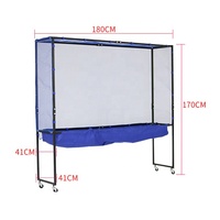 Konford — filet attrapeur de balles de Tennis de Table, mobile, personnalisé, en acier inoxydable, collection de Ping-Pong, équipement attrapeur, recyclage des balles
