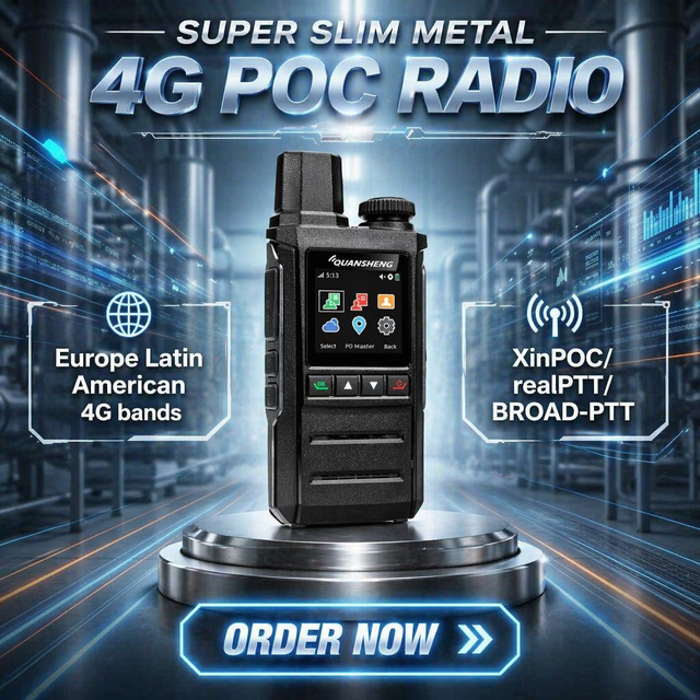4G PoC Radio Xin POC Platform RealPTT XinPoc Server Gxinpoc BroadPTT Sim Card Smart PTT GlobalPTT with CE RED