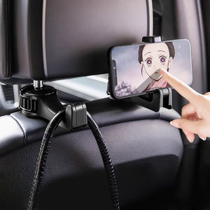 Soporte de teléfono oculto con gancho para asiento trasero, soporte perezoso multifuncional ajustable, soporte Universal para teléfono móvil de coche de fácil visualización - Product Image 2