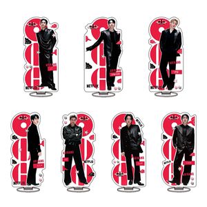 Figurines KPOP BTS très populaires, support de bureau, décoration, figurine Bangtan Boys, goodies en gros, support double face - Product Image 5