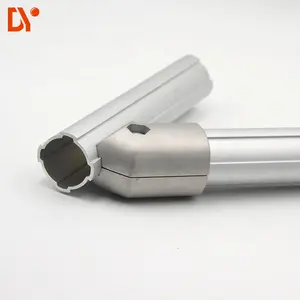 Pipe Joint Connector Lean Pipe Connector Aluminium Alloy Joint For Pipe And Joints System