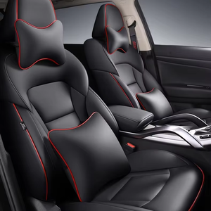 Fundas de Asiento de Cuero Universales de Alta Calidad para Autos de Lujo, Aptas para Todas las Estaciones, para 5 Plazas, Compatibles con XT4/XT5/XT6 - Product Image 5