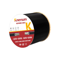 Cable Ethernet de Comunicación para Exteriores Cat6 SFTP de 305M/100M, 23AWG, Cobre Libre de Oxígeno, Venta Caliente