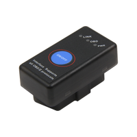 Super Mini ELM327 avec puce PIC18F25K80 avec interrupteur d'alimentation OBD2 Scanner de diagnostic sans fil 4.0 Automotivo pour véhicules universels