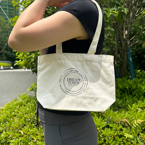 Eco Natural Organic Cotton Canvas Tote <b>Bag</b> with <b>Long</b> Handle Customisable Shopping Grocery Reusable <b>Bag</b> - Product Image 4