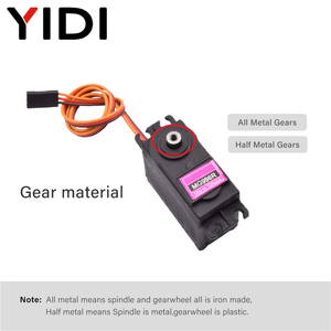 Servomotor MG996R DC de Alto <span class=keywords><strong>Torque</strong></span> con Engranajes Metálicos, Servomotor Estándar Micro <span class=keywords><strong>RC</strong></span> para Auto, 180/360 Grados, MG996 MG996R, para Arduino y Robots - Product Image 5