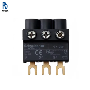 เบรกเกอร์วงจรไฟฟ้า GV1G09 TeSys GV1 รุ่นใหม่ สำหรับป้องกันมอเตอร์และป้องกันการโอเวอร์โหลด - Product Image 1