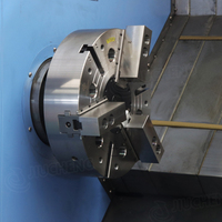 Tour CNC TCK63 à banc incliné, broche de précision, machine de tournage automatique haute précision pour le métal