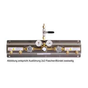 Sistema de suministro de gas fijo EWM, tecnología autógena, pararrayos de llama, acoplamientos para fuentes de alimentación industriales, oxígeno altamente volátil - Product Image 1