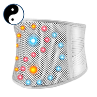Ceinture de soutien lombaire auto-chauffante magnétique respirante et réglable avec fonctions de stabilisation pour soulager la douleur dorsale