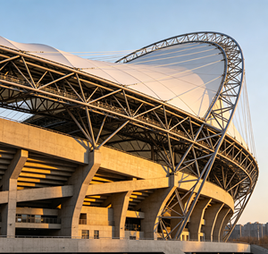 Edificios Prefabricados de Estructura de Acero, Gimnasio de Baloncesto, Estadio de Fútbol, Terminal de Aeropuerto, Estructura Espacial, Pabellón Deportivo - Product Image 3