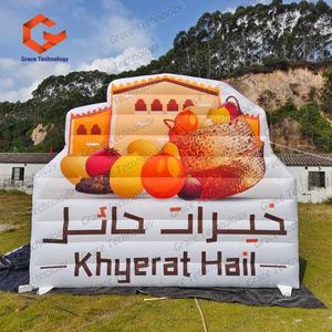 Grand panneau publicitaire gonflable personnalisé avec logo imprimé, panneau gonflable publicitaire avec logo pour la promotion de la marque - Product Image 5