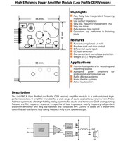 Module d'amplificateur de puissance HiFi de classe D à haute puissance, électronique intelligente, original UCD250 néerlandais UCD180LP OEM, version V3 V8