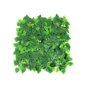 Panel de Pared Verde Artificial, Plástico Laminado de 30cm-100cm, Decoración para Sala de Estar - Product Image 4