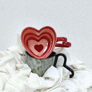 Taza y Platillo <span class=keywords><strong>de</strong></span> Cerámica con Forma <span class=keywords><strong>de</strong></span> Corazón, Taza <span class=keywords><strong>de</strong></span> Café Irregular, Tetera para el Té <span class=keywords><strong>de</strong></span> la Tarde - Product Image 5