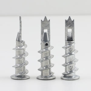 Anclaje Autoperforante de Aleación de Zinc y Acero de 13*41 mm para Placas de Yeso, Anclaje para Paredes Huecas - Product Image 1