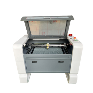 HAORUN Cnc cortador de cuero 4060 placa de identificación automática máquina láser grabado de vidrio - Product Image 3