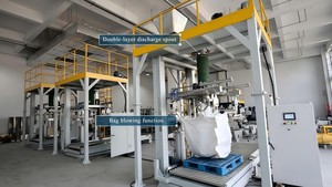 Machine d'emballage semi-automatique pour sacs <span class=keywords><strong>de</strong></span> 500-2000 kg <span class=keywords><strong>de</strong></span> fécule <span class=keywords><strong>de</strong></span> maïs, machine <span class=keywords><strong>de</strong></span> remplissage sans poussière pour sacs FIBC, ensacheuse <span class=keywords><strong>de</strong></span> sacs jumbo pour poudre - Product Image 6