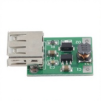 Mini module élévateur de tension DC-DC 1V-5V vers sortie USB 5V, module d'alimentation portable pour batterie externe DIY