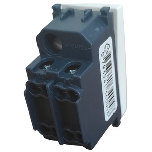 Interruptor de Dos Polos con Luz Indicadora Blanca Compatible con Vimar Arke - Product Image 2