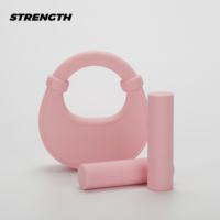 Kettlebell en silicone et en fer pour le renforcement et l'entraînement du corps entier