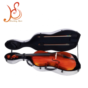 Estuche Rígido para Violonchelo de Fibra de Carbono 4/4, Anti-Impactos, Impermeable, con Ruedas, para Instrumentos Musicales - Product Image 4